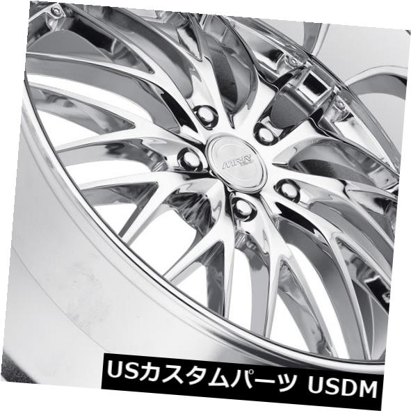 海外輸入ホイール MRR GT1 20x8.5 5x108クロームホイールリム（4個セット） MRR GT1 20x8.5 5x108 Chrome Wheels Rims (Set of 4) 【並行輸入品】
