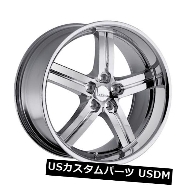 海外輸入ホイール 20x10 Lumarai Morro 5x120リム+31クローム（4輪セットはレクサスのみに適合） 20x10 Lumarai Morro 5x120 Rims +31 Chrome (Set of 4 Wheels Fits Lexus only) 【並行輸入品】