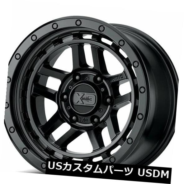海外輸入ホイール 4Rims 17x8.5 XD Wheels XD140 Recon Satin Black Off Road Rims AD 4Rims 17x8.5 XD Wheels XD140 Recon Satin Black Off Road Rims AD 【並行輸入品】｜カスタムパーツ WORLD倉庫