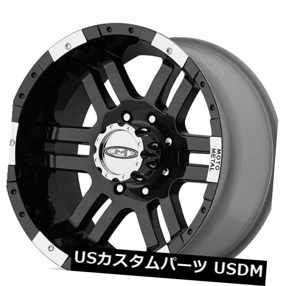 海外輸入ホイール 4New 16x9モトメタルホイールMO951ブラックロードリムAD加工済み 4New 16x9 Moto Metal Wheels MO951 Black Machined Off Road Rims AD 【並行輸入品】 204,160円