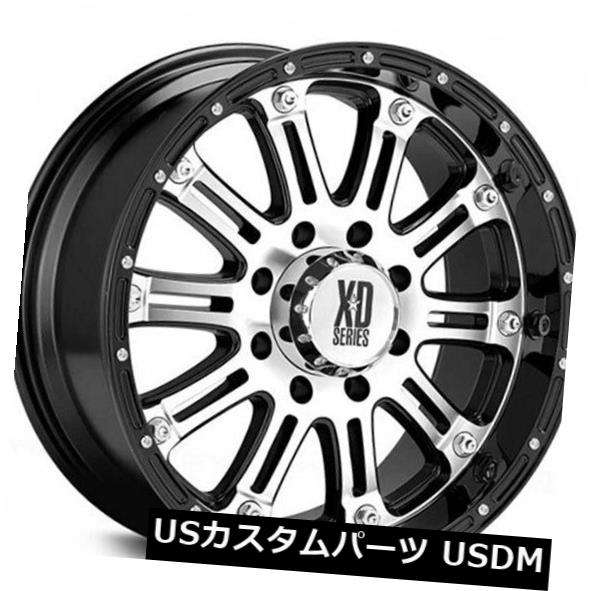 海外輸入ホイール 4 /新しい17インチXDホイールXD795ホスグロスブラックw 4/New 17\