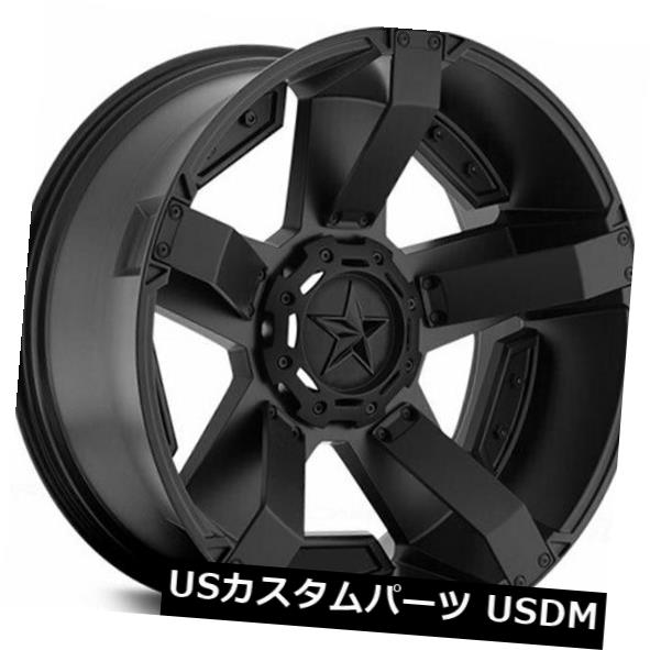 海外輸入ホイール New（4）17 "XD Wheels XD811 Rockstar 2 Satin Black Off Road Rims AD New(4) 17" XD Wheels XD811 Rockstar 2 Satin Black Off Road Rims AD 【並行輸入品】｜カスタムパーツ WORLD倉庫