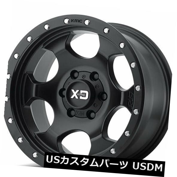 海外輸入ホイール 4 /新しい17インチXDホイールXD131 RG1サテンブラックオフロードリムAD 4/New 17\