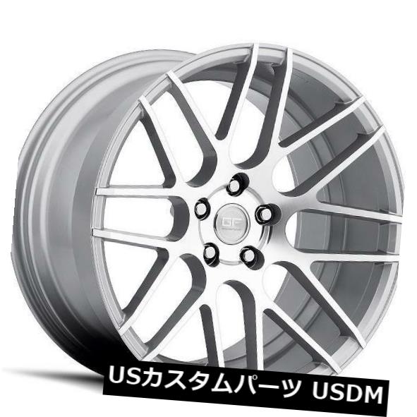 海外輸入ホイール 18x9 MRR GF7 5x120 +15シルバーホイール（4個セット） 18x9 MRR GF7 5x120 +15 Silver Wheels (Set of 4) 【並行輸入品】
