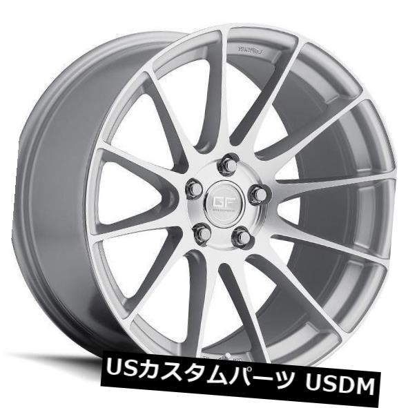 海外輸入ホイール 20x9 / 10.5 MRR GF6 5x114.3 +40シルバーホイール（4個セット） 20x9/10.5 MRR GF6 5x114.3 +40 Silver Wheels (Set of 4) 【並行輸入品】｜カスタムパーツ WORLD倉庫