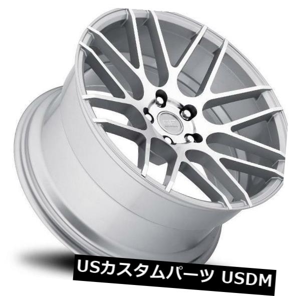 海外輸入ホイール 20x9 MRR GF7 5x114.3 +40シルバーホイール（4）の新しいセット 20x9 MRR GF7 5x114.3 +40 Silver Wheels New Set of (4) 【並行輸入品】