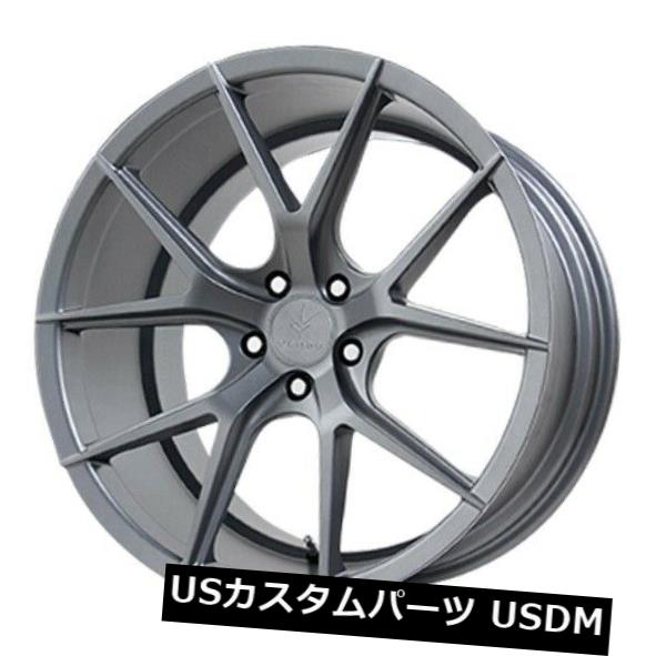 海外輸入ホイール 22x10.5 Verde Axis 5x130 +48マットグラファイトホイール（4個セット） 22x10.5 Verde Axis 5x130 +48 Matte Graphite Wheels (Set of 4) 【並行輸入品】｜カスタムパーツ WORLD倉庫