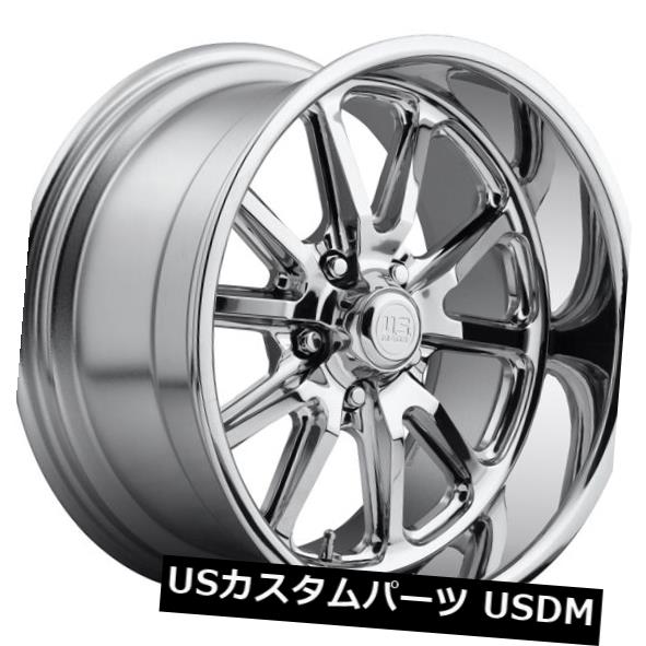 海外輸入ホイール 18x9.5 Us Mag Rambler U110 5x4.5 et1クロームホイール(4個セット) 18x9.5 Us Mag Rambler U110 5x4.5 et1 Chrome Wheels (Set of 4) 【並行輸入品】|カスタムパーツ WORLD倉庫