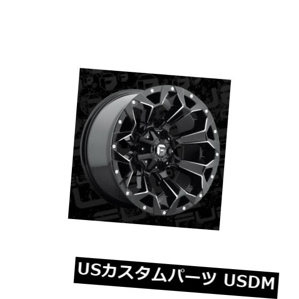 海外輸入ホイール 20x9 Fuel D576 Assault 6x135 / 6x139.7 ET19 Black Wheels（4個セット） 20x9 Fuel D576 Assault 6x135/6x139.7 ET19 Black Wheels (Set of 4) 【並行輸入品】