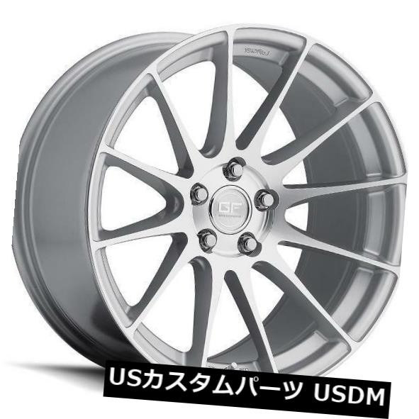 海外輸入ホイール 20x9 MRR GF6 5x120 +15シルバーホイール（4個セット） 20x9 MRR GF6 5x120 +15 Silver Wheels (Set of 4) 【並行輸入品】