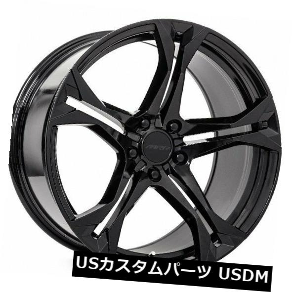 海外輸入ホイール 20x11 MRR M017 5x120 +43ブラックホイール(4個セット) 20x11 MRR M017 5x120 +43 Black Wheels (Set of 4) 【並行輸入品】|カスタムパーツ WORLD倉庫