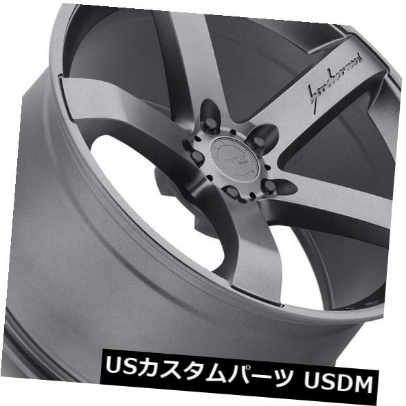 海外輸入ホイール MRR VP5 20x10.5 5x120.7ガンメタルホイールリム（4個セット） MRR VP5 20x10.5 5x120.7 Gun Metal Wheels Rims (Set of 4) 【並行輸入品】