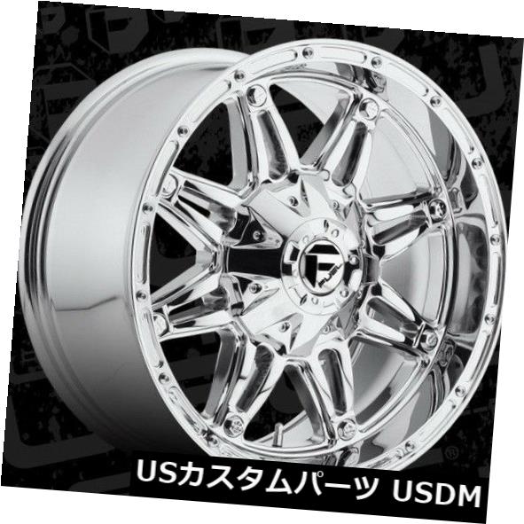 海外輸入ホイール 燃料人質D530 18x9 6x135 / 6x5.5 ET1クロムリム（4個セット） Fuel Hostage D530 18x9 6x135/6x5.5 ET1 Chrome Rims (Set of 4) 【並行輸入品】｜カスタムパーツ WORLD倉庫