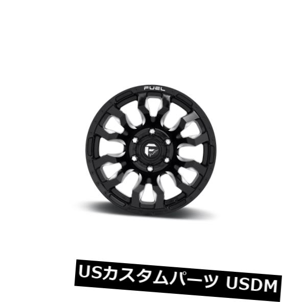 海外輸入ホイール 20x9 Fuel D673 Blitz 6x135 ET20 Black &amp; Milled Rims (Set of 4) 【並行輸入品】｜カスタムパーツ WORLD倉庫