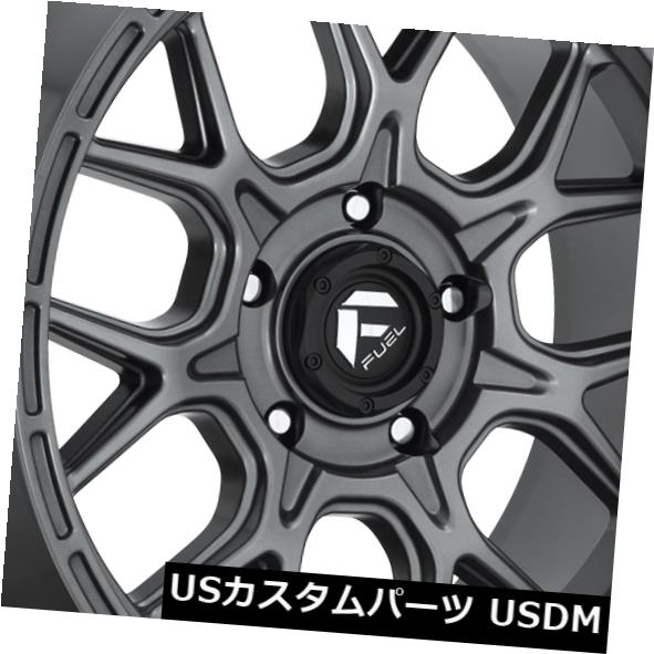 海外輸入ホイール 20x9 Fuel D672 Tech 6x135 ET20無煙炭ホイール（4個セット） 20x9 Fuel D672 Tech 6x135 ET20 Anthracite Wheels (Set of 4) 【並行輸入品】
