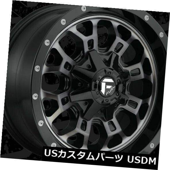 海外輸入ホイール 18x9 Fuel D561 Crush 6x135 / 6x139.7 ET-12 Black Machined Tint Rims（4個セット） 18x9 Fuel D561 Crush 6x135/6x139.7 ET-12 Black Machined Tint Rims (Set of 4) 【並行輸入品】 238,293円
