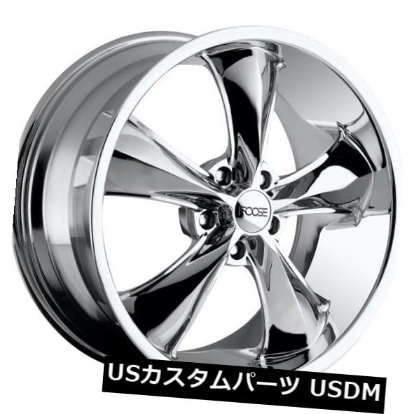 海外輸入ホイール 18x8.5 Foose Legend F105 5x120 et34クロームホイール（4個セット） 18x8.5 Foose Legend F105 5x120 et34 Chrome Wheels (Set of 4) 【並行輸入品】
