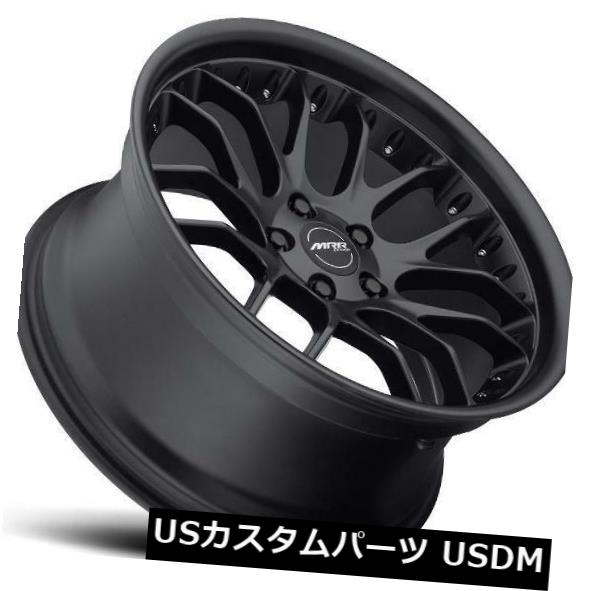 海外輸入ホイール 20x10 MRR GT7 5x120 +40マットブラックホイールの新しいセット（4） 20x10 MRR GT7 5x120 +40 Matte Black Wheels New Set of (4) 【並行輸入品】｜カスタムパーツ WORLD倉庫