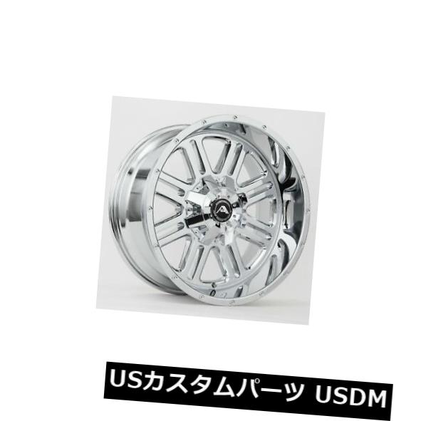海外輸入ホイール 20x14 American OffRoad A106 6x135 / 139.7 ET-76クロムリム（4個セット） 20x14 American OffRoad A106 6x135/139.7 ET-76 Chrome Rims (Set of 4) 【並行輸入品】