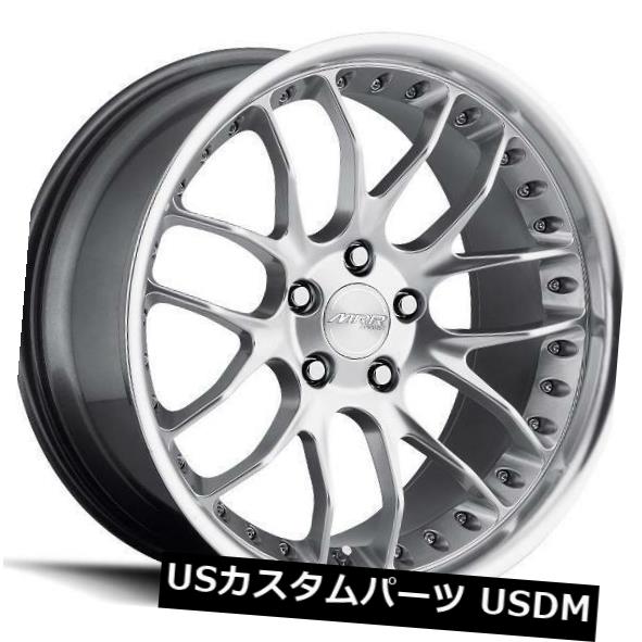 海外輸入ホイール 20x10 MRR GT7 5x114.3 +40ハイパーシルバーホイール（4個セット） 20x10 MRR GT7 5x114.3 +40 Hyper Silver Wheels (Set of 4) 【並行輸入品】｜カスタムパーツ WORLD倉庫