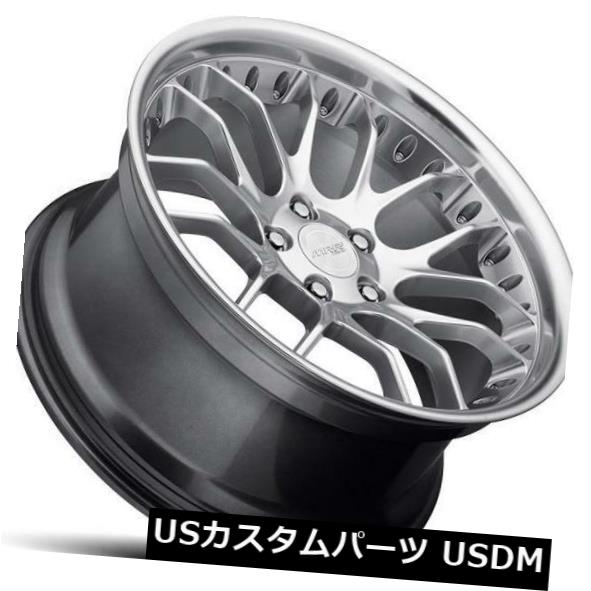 海外輸入ホイール 20x10 MRR GT7 5x114.3 +40ハイパーシルバーホイール（4）の新しいセット 20x10 MRR GT7 5x114.3 +40 Hyper Silver Wheels New Set of (4) 【並行輸入品】｜カスタムパーツ WORLD倉庫