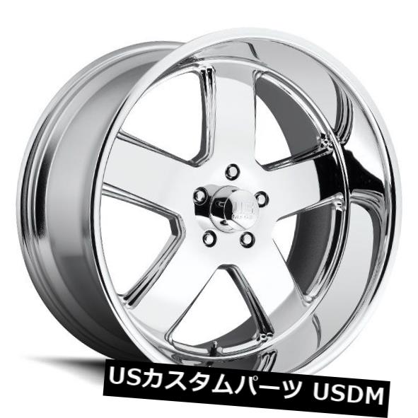海外輸入ホイール 20x9.5 Us Mag Hustler U116 5x4.75 ET1クロームホイール(4個セット) 20x9.5 Us Mag Hustler U116 5x4.75 ET1 Chrome Wheels (Set of 4) 【並行輸入品】|カスタムパーツ WORLD倉庫