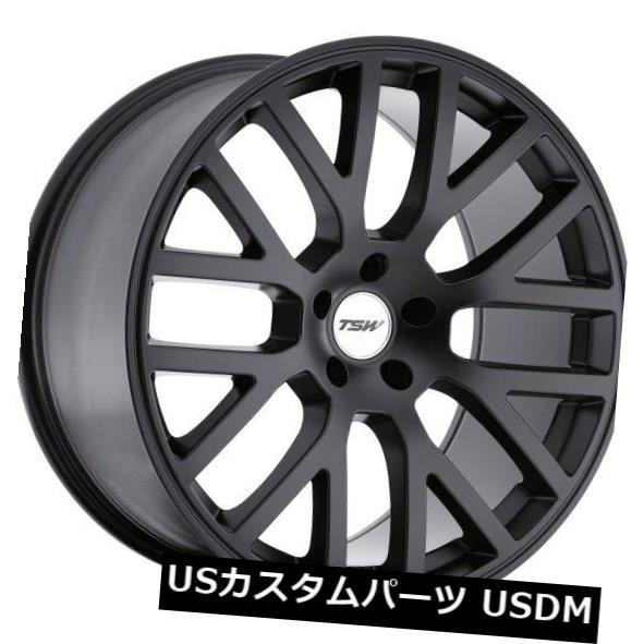 海外輸入ホイール 20x10 TSWドニントン5x114.3リム+20マットブラックホイール（4個セット） 20x10 TSW Donington 5x114.3 Rims +20 Matte Black Wheels (Set of 4) 【並行輸入品】｜カスタムパーツ WORLD倉庫