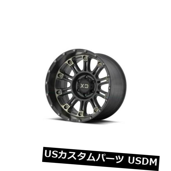 海外輸入ホイール 20x9 XDシリーズBY KMCリムHOSS II 5x150 ET-12ブラックリム（4個セット） 20x9 XD SERIES BY KMC Rims HOSS II 5x150 ET-12 Black Rims (Set of 4) 【並行輸入品】