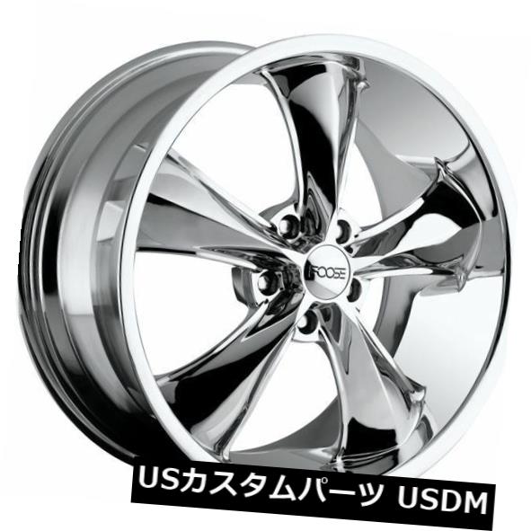 海外輸入ホイール 20x8.5 Foose Legend SS F105 5x120 ET35クロームホイール（4個セット） 20x8.5 Foose Legend SS F105 5x120 ET35 Chrome Wheels (Set of 4) 【並行輸入品】｜カスタムパーツ WORLD倉庫