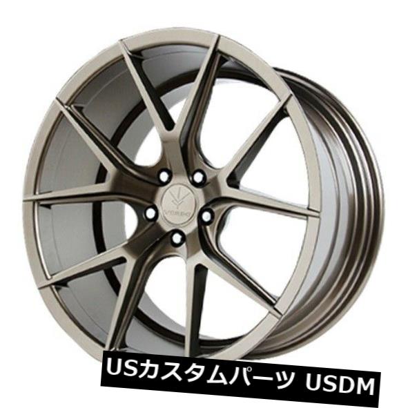 海外輸入ホイール 22x10.5 Verde Axis 5x120 +25グロスブロンズホイール（4個セット） 22x10.5 Verde Axis 5x120 +25 Gloss Bronze Wheels (Set of 4) 【並行輸入品】 244,778円