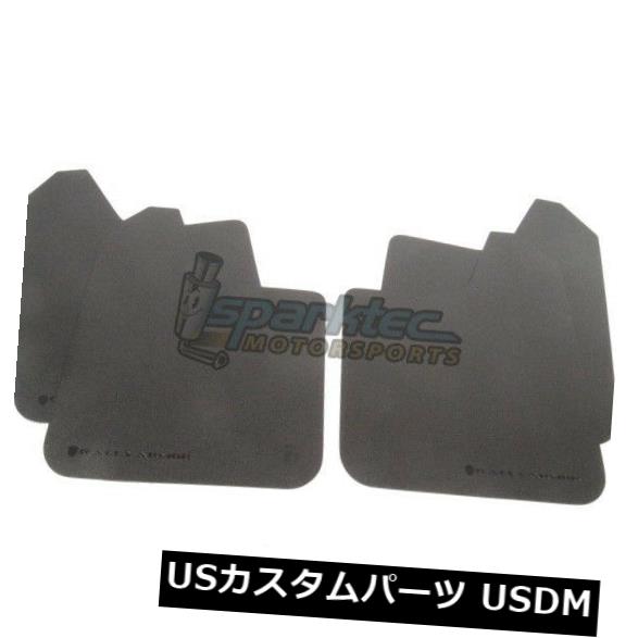 マッドガード 泥除け ラリーアーマーユニバーサルベーシックマッドフラップブラックロゴ入りブラックカー/トラック/ SUV ALL Rally Armor Universal Basic Mud Flaps Black with Black Logo Car/Truck/SUV ALL 【並行輸入品】