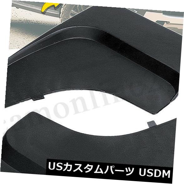 マッドガード 泥除け 2本ユニバーサルピックアップ車の泥フラップガードフェンダー用フォードレンジャーF150ダッジラム 2Pcs Universal Pickup Car Mud Flaps Guards Fender For Ford Ranger F150 Dodge Ram 【並行輸入品】