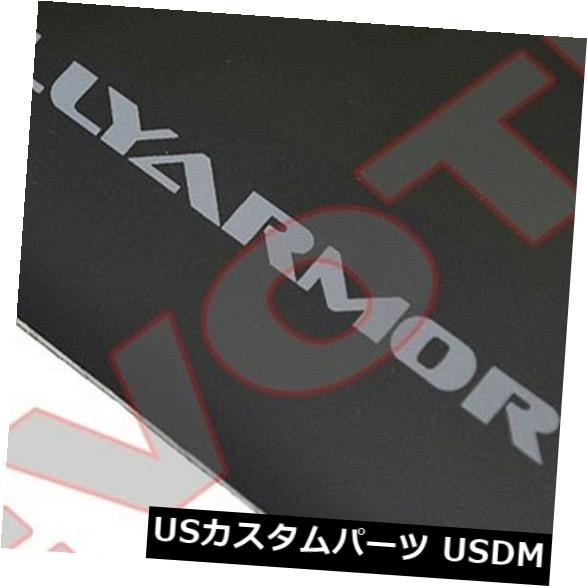 マッドガード 泥除け 2013-2016ダッジダートブラックwグレーロゴ用ラリーアーマーマッドフラップ Rally Armor Mud Flaps For 2013-2016 Dodge Dart Black w Grey Logo 【並行輸入品】