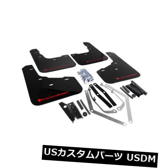マッドガード 泥除け 2014+用ラリーアーマーURマッドフラップ（ブラック/レッド）Fiesta ST MF29-UR-BLK / RD Rally Armor UR Mud Flaps (Black w/ Red) for 2014+ Fiesta ST MF29-UR-BLK/RD 【並行輸入品】