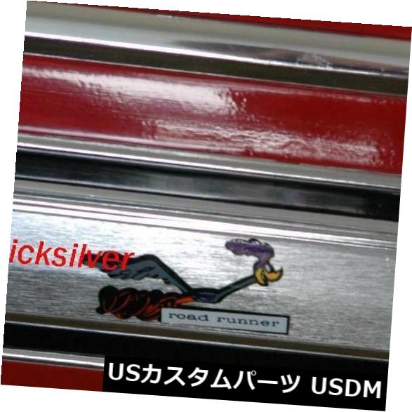 トリムパネル 1968プリマスロードランナーデッキリッドトリムパネルカラーランニングバードデカールNEW 1968 Plymouth Road Runner Deck Lid Trim Panel COLOR Running Bird Decal NEW 【並行輸入品】