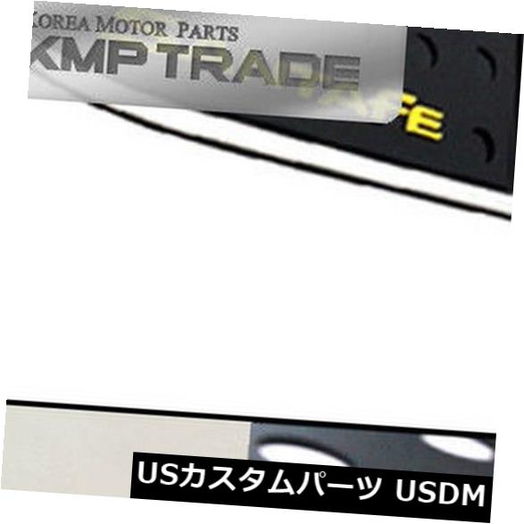 ドアピラー HYUNDAI 2013-2016サンタフェのための黄色を形成するCの柱の窓ガラスのスポーツの版 C Pillar Window Glass Sports Plate Molding Yellow For HYUNDAI 2013-2016 Santa Fe 【並行輸入品】