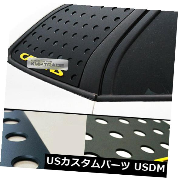 ドアピラー KIA 2013-2017 Rondo Carens用Cピラーウィンドウガラススポーツプレートイエローロゴ C Pillar Window Glass Sports Plate Yellow Logo For KIA 2013-2017 Rondo Carens 【並行輸入品】