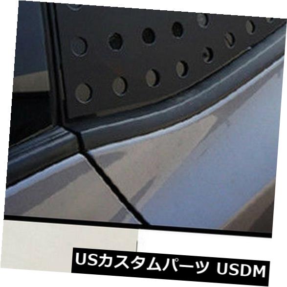 ドアピラー HYUNDAI 2013-17創世記クーペ用Cピラーウィンドウガラススポーツプレートモールディングレッド C Pillar Window Glass Sports Plate Molding Red For HYUNDAI 2013-17 Genesis Coupe 【並行輸入品】