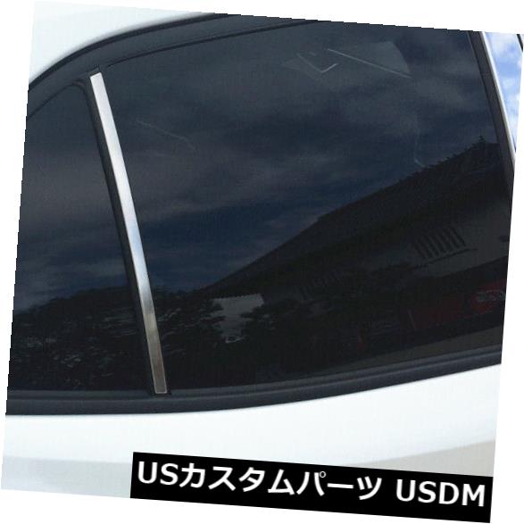 ドアピラー トヨタカローラスポーツハッチバック2019 SUS304ウィンドウピラートリムカバー8本入 For Toyota Corolla Sport Hatchback 2019 SUS304 Window Pillar Trim Cover 8pcs 【並行輸入品】