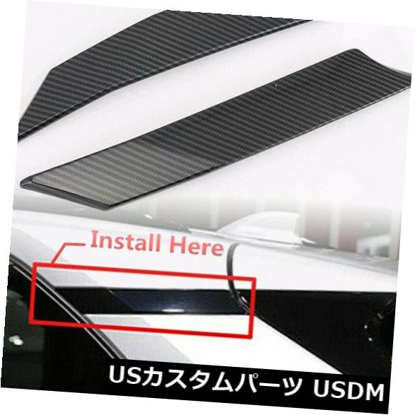 ドアピラー トヨタRAV4 2019 2020の部品のための車のABS後部ドアの窓の柱の鋳造物カバー Car ABS Rear Door Window Pillar Molding Cover For Toyota RAV4 2019 2020 Parts 【並行輸入品】