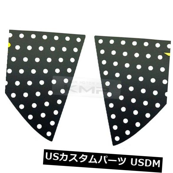 ドアピラー SSANGYONG 2001-2016 Rextonのための黄色を形成するCの柱の窓ガラスのスポーツの版 C Pillar Window Glass Sports Plate Molding Yellow For SSANGYONG 2001-2016 Rexton 【並行輸入品】
