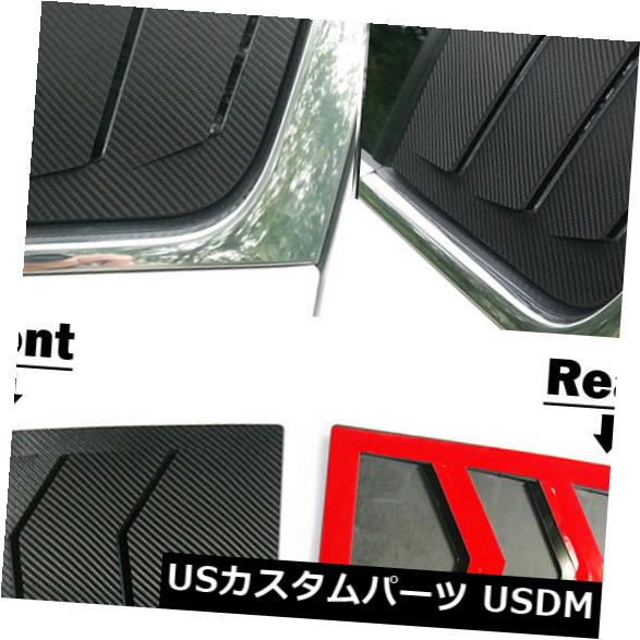 ドアピラー Cピラープレートマスクデカールウィンドウガラスモールディング（フィット：KIA 2017+ Sportage QL） C Pillar Plate Mask Decal Window Glass Molding (Fits: KIA 2017+ Sportage QL) 【並行輸入品】