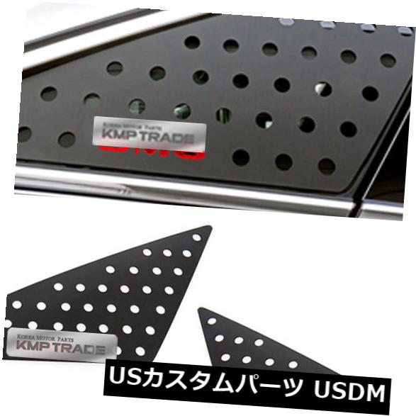 ドアピラー ルノー2017タリスマンSM6用Cピラーウィンドウガラススポーツプレートマスクレッドロゴ C Pillar Window Glass Sports Plate Mask Red Logo for RENAULT 2017 Talisman SM6 【並行輸入品】