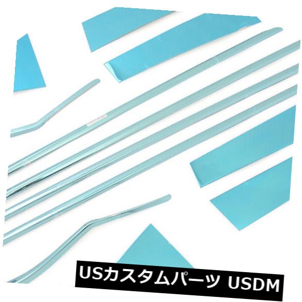 ドアピラー Honda Accord 10th 18 19ドアウィンドウシルピラーポストカバートリムガーニッシュ用 For Honda Accord 10th 18 19 Door Window Sill Pillar Post Cover Trim Garnish Siteleco Fr