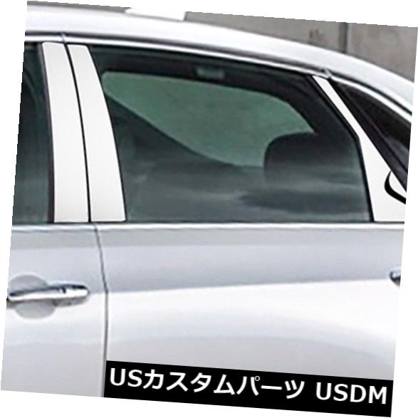 ドアピラー キャデラックCT6 2016-2017のための6xの磨く光沢があるクロム窓の中心の柱のトリム 6x Polishing Shiny Chrome Window Center Pillars Trim For Cadillac CT6 2016-2017 【並行輸入品】