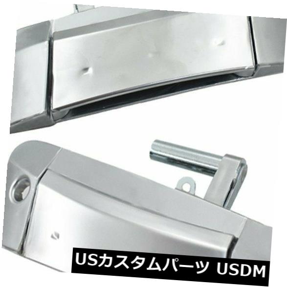 ドアノブ ドアハンドル 03-09日産350Z左右外装ペア用外装シルバードアハンドル For 03-09 Nissan 350Z Left/Right PAIR Outside Outer Exterior Silver Door Handle 【並行輸入品】