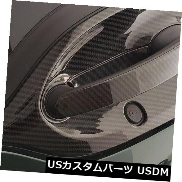 ドアノブ ドアハンドル スマートfortwo 2015 2016 2017 2017 2018用ドアハンドルカバーステッカードアボールトリム Door Handle Cover Sticker Door Bowl Trim for Smart fortwo 2015 2016 2017 2018 【並行輸入品】