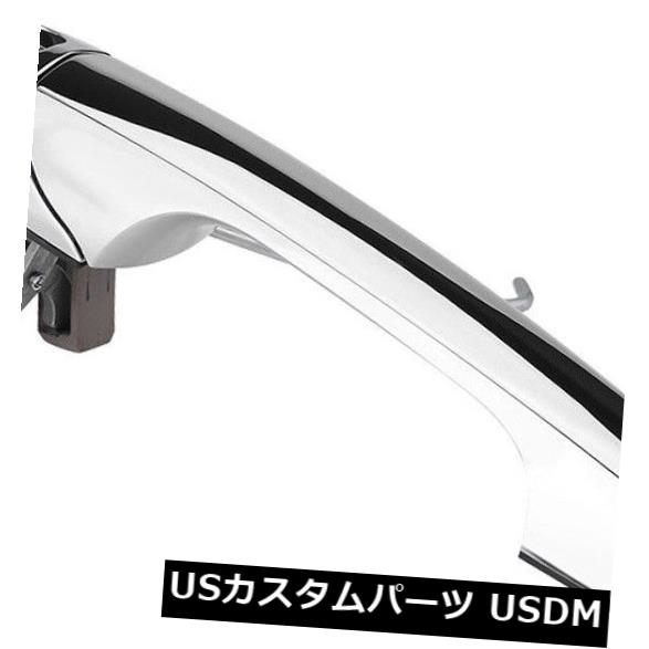 ドアノブ ドアハンドル Fiat 500 2012-2018用左手運転席側クロームフロントエクステリアドアハンドル For Fiat 500 2012-2018 Left Hand Driver Side Chrome Front Exterior Door Handle 【並行輸入品】