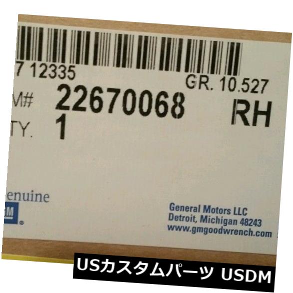 ドアノブ ドアハンドル GM OEMアウトサイドドアハンドル右22670068 GM OEM-Outside Door Handle Right 22670068 【並行輸入品】