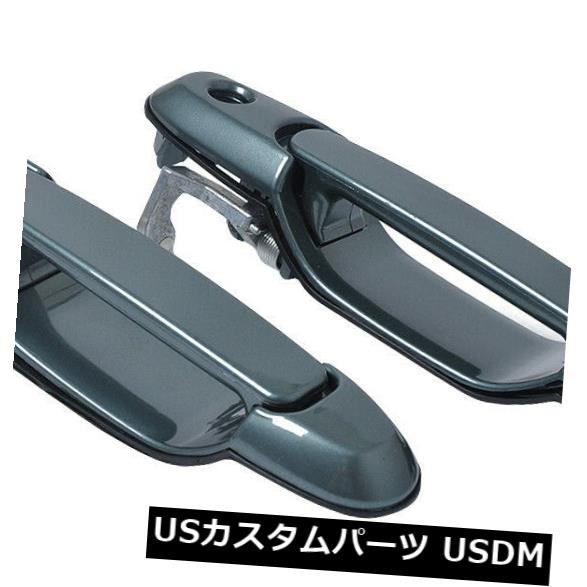 ドアノブ ドアハンドル 98-03トヨタシエナのドアのハンドルの前部にフィットするように（左+右） To Fit 98-03 Toyota Sienna Outside Door Handle Front (Left + Right) 【並行輸入品】